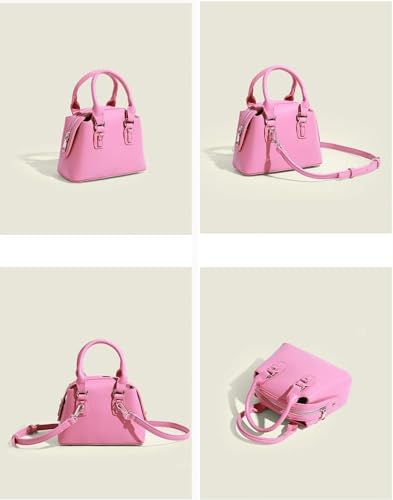 Bolso tote para mujer, estilo hobo, bandolera y crossbody, pequeño, para colegio o trabajo, color blanco miniatura 6
