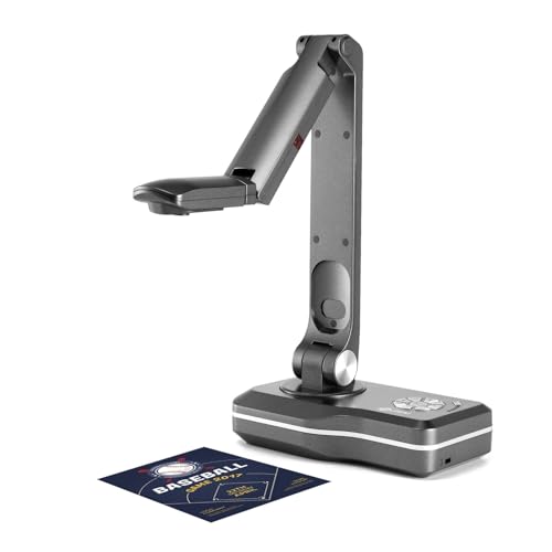 Escáner de Documentos, Escáner Automático con Cámara De Documentos Y Libros USB V12, 8 Megapíxeles Reproducción Máx. Puertos Tamaño Escaneo A3, Aumento La Eficiencia,para el hogar