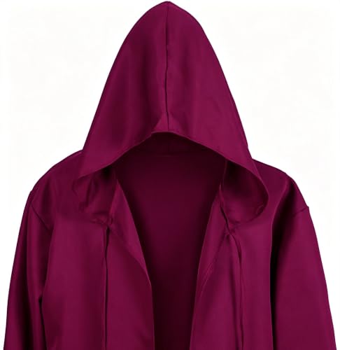 Image of GOLDSTITCH Men Hooded Robe Cloak Knight Fancy Cool Cosplay Costume