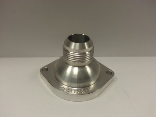 Cbm-10615 Billet Thermostat Housing For Gm Ls Series With -16An Outlet #TOP4