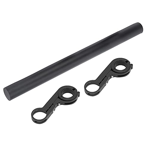 KIMISS Cycling Handlebar Extension, 30CM Aluminum Alloy Handlebar Extender Bracket Mount Headlight Mount Handlebar Extension Handle Extenders for Bicycles Accesso