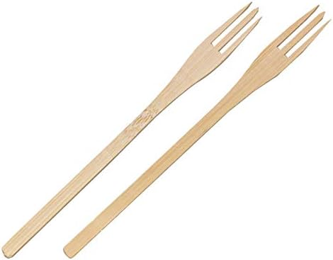 PackNWood 209BBTRID5 Trident Bamboo Fork - 5.5" - 500 per case