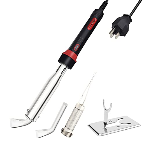 Gogopanda 80-300W Handmade Industrial Soldering Iron Set, Pointed Elbow (200Wbend) #TOP2