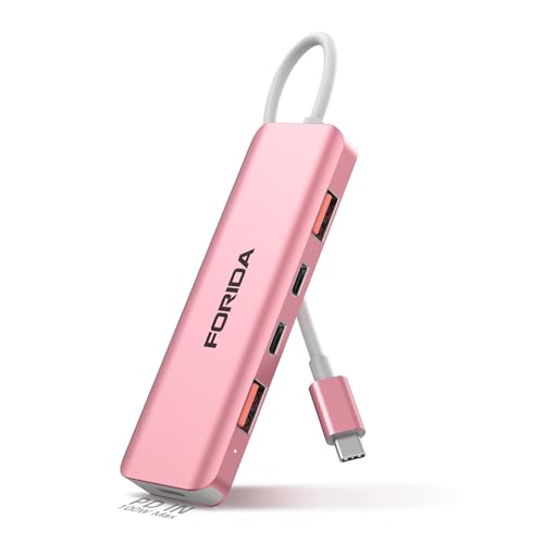 Hub USB C pour étendre vos ports limités sur ordinateur portable et recharger en 100W sans coupure