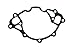 Moroso 93239 Water Pump Gasket for Ford 289, 302, 351W, 10 Pack, Standard Rotation