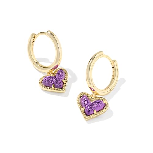 GOLD - PURPLE DRUSY