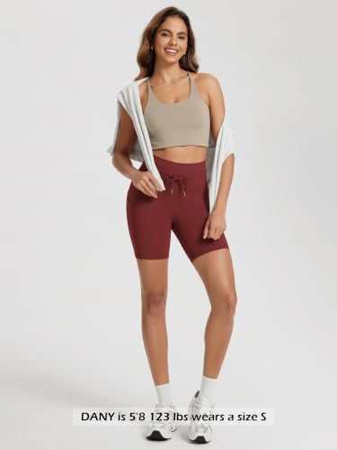 Image of ODODOS Halter Sports Bra for Women Non Padded Strappy Cropped Tops Workout Yoga Crop