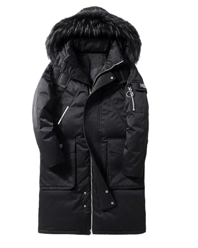 Manteaux de ski homme parka hiver doudoune mi-longue protectrice
