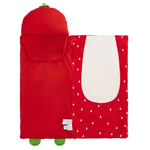 Image of Kid's Nap Buddies Character Preschool Nap Mat, Toddler Sleeping Bag with Pillow for Daycare, Ages 3+