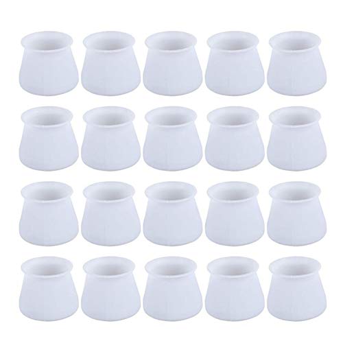 Gorras Para Patas De Silla 50 unids escritorio cubierta protectora cubierta de silicona mesa de silicona cubierta de pie alfombras de piernas silla mute silla silla de silla mangas de pie Protector Pa Cover