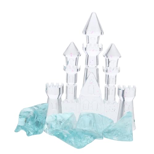 VANZACK 1 セット 槽城の装飾 棒状のオーシャン マリン プール マリン 装飾品の装飾 動物の装飾 修正装飾 槽 砂利 槽 装飾 族館の風景の装飾 槽の城 ガラス