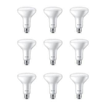 PHILIPS LED Dimmable, Warm Glow Effect BR30 Light Bulb - 3 Packs of 3 Bulbs (Nine Total) - EyeComfort Flicker Free - 7.2W = 65W - 650 Lumen - Soft White (2700K) - E26 Base - Indoor - Title 20