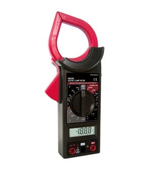 Multimetro Digitale A Pinza DT-266 - Voltmetro Amperometro Portatile Con Tester Di Resistenza E Continuità