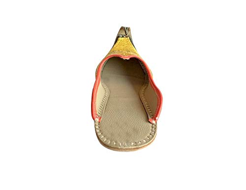 Indian Men Shoes Khussa Traditional Handmade Flipflops Leather Jutties4
