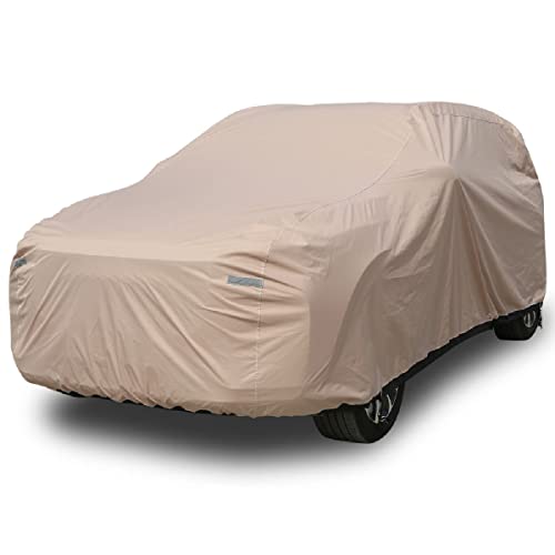 Coverado Car Cover Waterproof All Weather, SUV Car Covers with Lo...