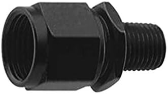 Fragola -10AN Female Swivel To 3/8 NPT - Black