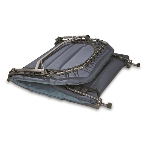 Image of Guide Gear Ultimate Comfort Padded Camping Cot; 400-lb. Capacity, for Camping, Fishing or by the Beach and Swimming Pool Blue