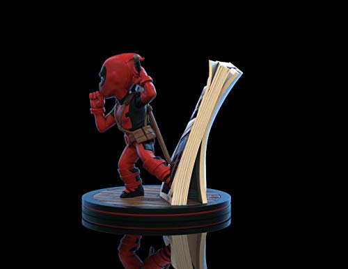 Image of Quantum Mechanix Deadpool Action Figure (4 Inches, Multicolour)