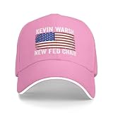 YEYAYEA Kevin Warsh 2026 hat New Fed Chair Baseball Cap Pink