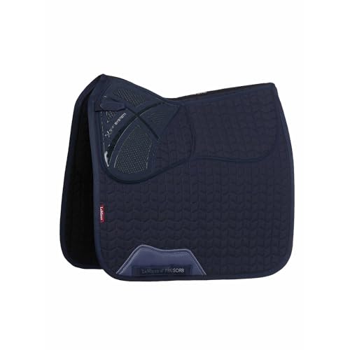 LeMieux ProSorb Plain 2 Pocket Dressage Square - Navy - Large