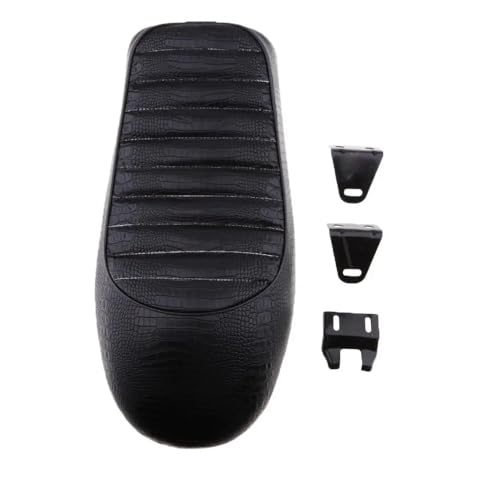 Asiento de motocicleta de cuero sintético resistente GR650 TU250 7