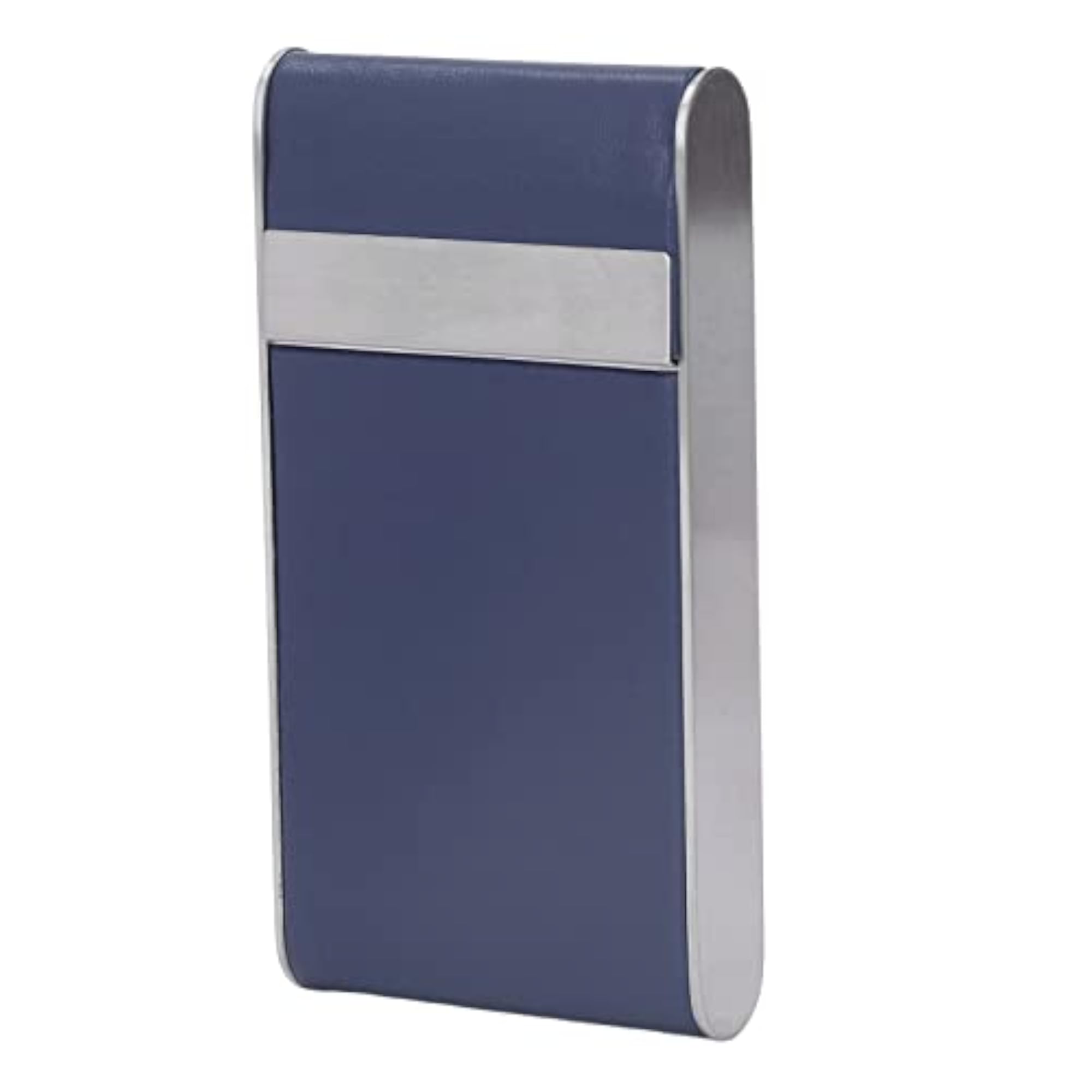 Magnetic Flip Cover Cigarette Storage Case (Blue)