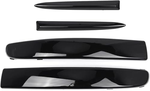 Calandres pour avant Fiat 500 cassées ? Kit 4 pièces de remplacement pour modèles 2007-2015