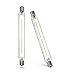 Price comparison product image Bonlux 2.5W S15s LED Light Bulbs 221mm Warm White 2800K 30W S15s Fitting Lamp Replacement T25 Tubular Clear Filament Lightbulb LED S15 Strip Tube Light Bulb 221mm (Non-dimmable, 2-Pack)