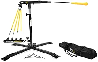 SKLZ Hurricane Premium Portable Batting Practice / Hitting Swing Trainer System for Baseball and Softball, All Ages Training