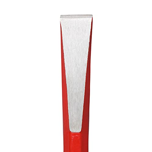 Eastman Chisels Set Of 1Pcs, 16X22X200 Mm, Cutting Edge Octogonal Chisel Drop Forges (Red And Silver) - E-2038