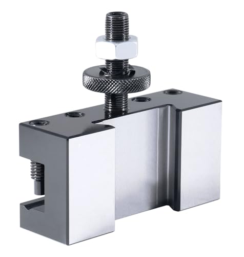Image of Accusize Industrial Tools Style Bxa Boring, Turning and Facing Holder, for 3 /4 inch Turning Tools, Quick Change Tool Holder, Style 2 Ex-Large, 0250-0202T