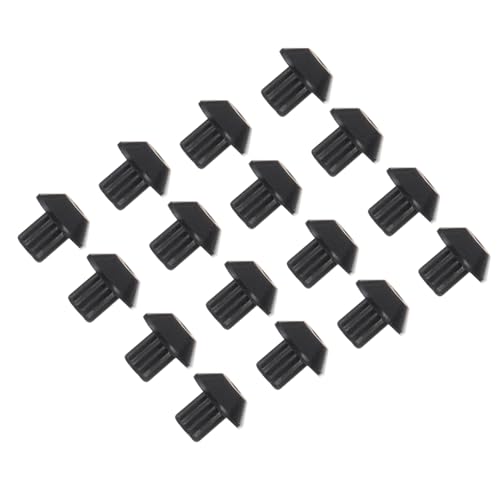 UTHCLO 48pcs Rubber Feet Stove Accessory Burner Grate Foot Burner Pad Grille Stove Grate Replacement Gas Replacement Stainless Cooker for Range Black