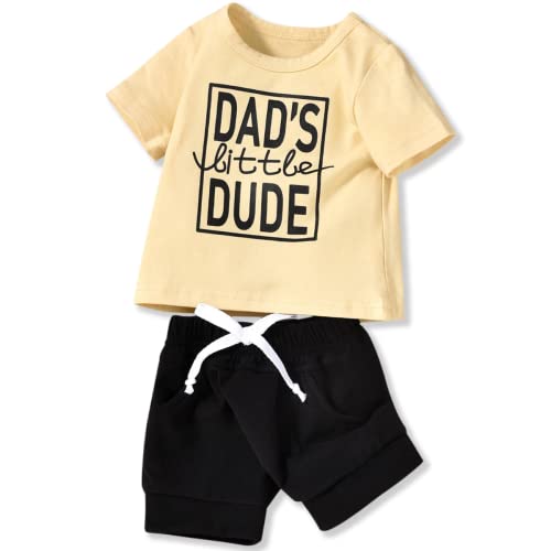 Image of Aalizzwell Newborn Infant Baby Boys Summer Outfit
