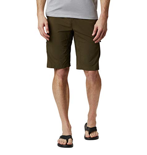 Columbia Homme Silver Ridge 2 Short cargo, Olive Green 319, W34/L12 EU