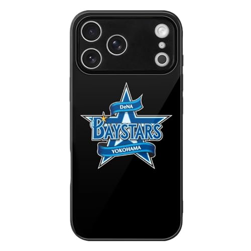 iPhone17Pro Max用ケース 横浜ベイスターズ iPhone17Pro Max カバー 強化ガラス スマホケース スマホカバー おしゃれ 脱着簡単 携帯ケース 薄型 軽量 アイフォン17Pro Max用ケース