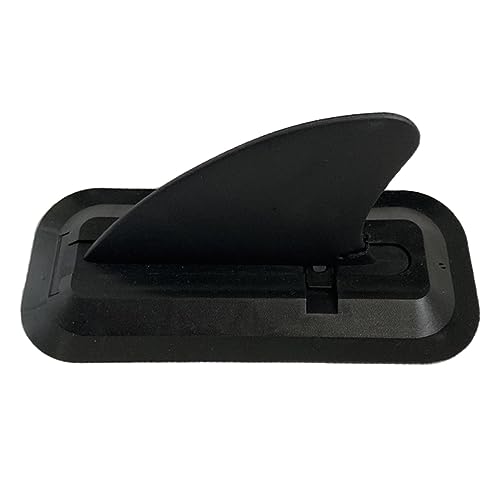 Baoblaze de Tabla de Surf, reemplazo de de Tabla de Remo, Central Desmontable del timón de Cola, de Seguimiento para Canoa Inflable, Timón Suave