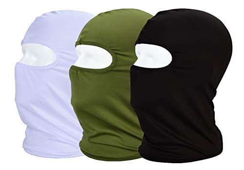 Image of Balaclava Sun /uv face mask UPF 50+ ski mask Neck Gaiter face Scarf Outdoor Sports 3pack