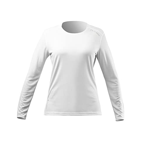 Zhik Womens UVActive Long Sleeve Quick Dry UV50+ Top - White ATP-0075 M