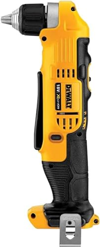 DEWALT DCD740N-XJ DCD740N Winkelbohrmaschine 18V XR ohne Akku und Ladegerät, 360 W, 18 V, Schwarz, Gelb, Bare Unit