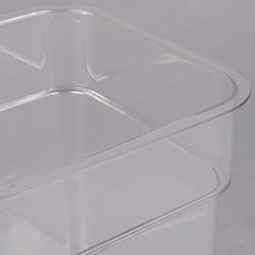 Cambro Polycarbonate Square Food Storage Containers 4 Quart With Lid