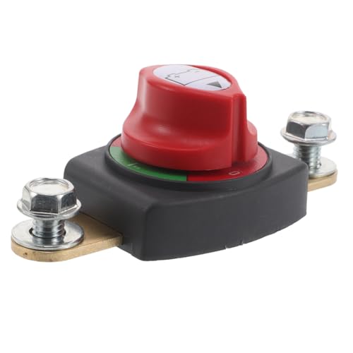 HAPINARY Battery Kill Switch for Cars and Boats High Motor Protector Switch Easy Install and Power Control Prevent Battery Drain