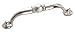 Amerock BP53021FB Allison Value 3-3/4 in (96 mm) Center-to-Center Flat Black Cabinet Pull