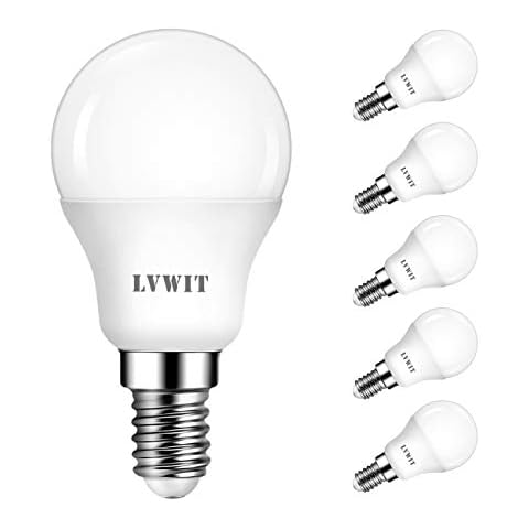 LVWIT Bombillas LED P45 E14 - Pack de 6 Unidades Cover