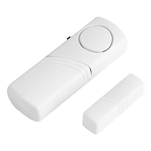 Glomora Système D'alarme De Porte De Fenêtre sans Fil, Alarme De Sécurité à Décibels élevés avec Capteur Magnétique, Installation Facile à Faire...