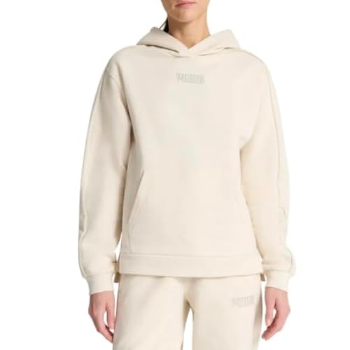 PUMA Women’s Long Sleeve Fleece Pullover Hoodie with Kangaroo Pocket