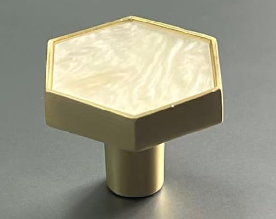 POZEAN Marble Handles (Hexagonal Handle 6pcs)