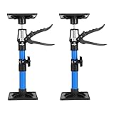 tintoke 2 Stk Schrankheber für die Montage, verstellbar 30-59cm, Teleskopstütze teleskopierbar, Deckenstützen Verstellbar, Teleskopstützen Stützstange, Montagestütze,für Deckenmontage aus Gipskarton