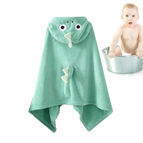 Poncho de toalla de baño para niños, baño con capucha para niños, Toalla de niños de dibujos animados para niños con capucha, Poncho de natación engrosado de la manta absorbente de los niños y las niñ