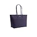 Lacoste Women's Anna Zipped Tote, Vert Fonce/Navy Blue, One Size