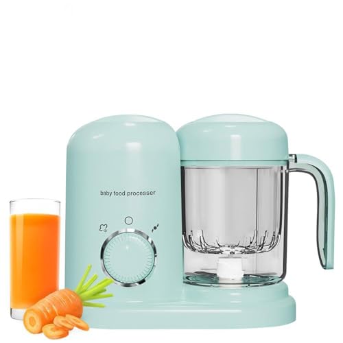 Robot cocina de bebé multifunción, cocción a vapor y mezcla automática, fácil de limpiar,...